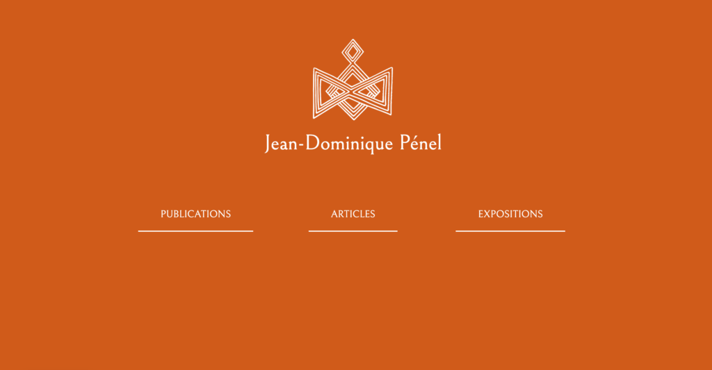 Aperçu de Jean-Dominique Pénel, site internet créé par Lysa Damon